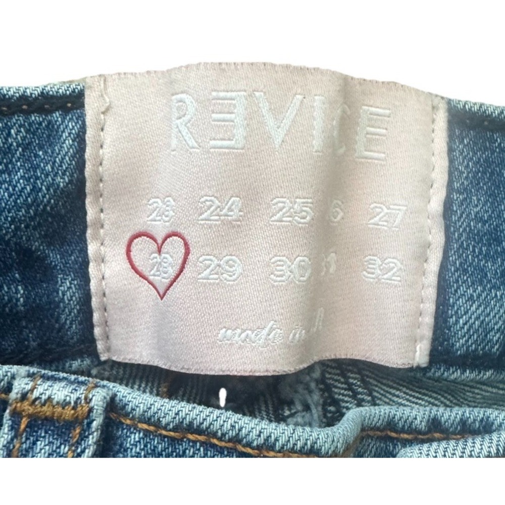 REVICE Star Skinny High Rise Jeans Women's Size‎ 28 with Front Seam - Picture 2 of 4